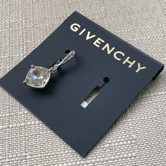 Givenchy Women Earrings Single Earring Jewelry Silver Tone Read Description - Picture 3 of 9